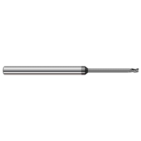 Harvey Tool Miniature End Mill - 3 Flute - Square, 0.0400" 35440-C4